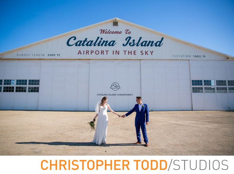 The retro styled Catalina Airport is a great spot to stop for photos, if you are headed to the west side of the island.