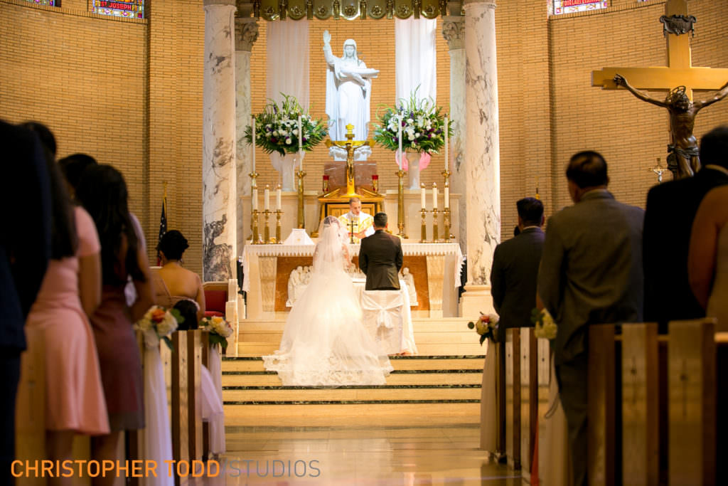 A Perfect Catholic Ceremony At Mary Star Of The Sea In San Pedro.