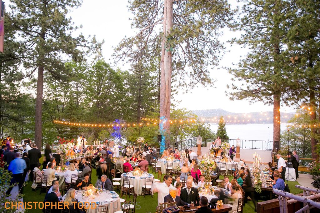 reception at lake arrowhead resort and spa