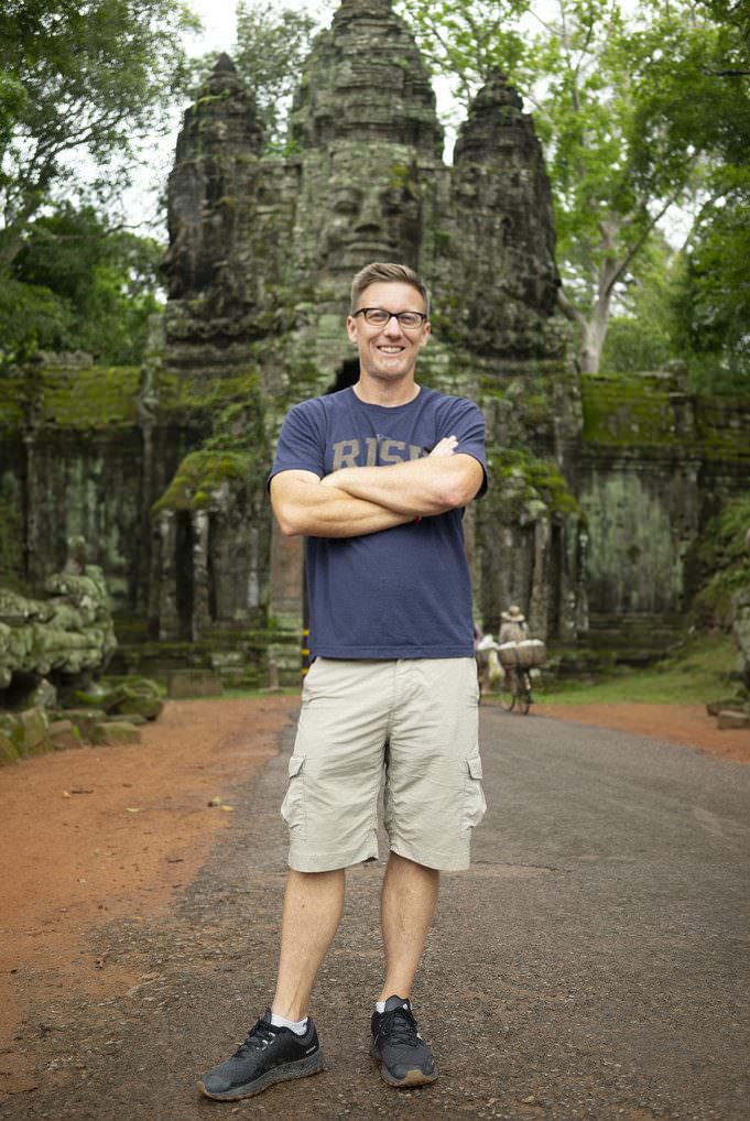 christopher todd on vacation in cambodia