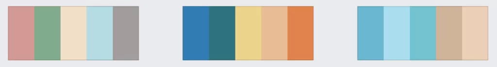 Beach Color Pallete For Outfit Planning